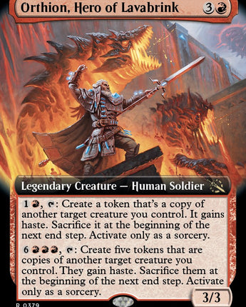 Orthion, Hero of Lavabrink (Extended Art)