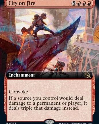City on Fire (Extended Art)