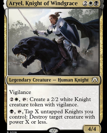 Aryel, Knight of Windgrace