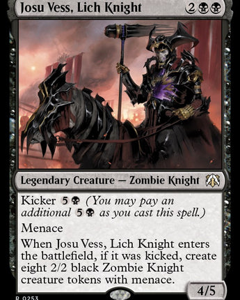 Josu Vess, Lich Knight