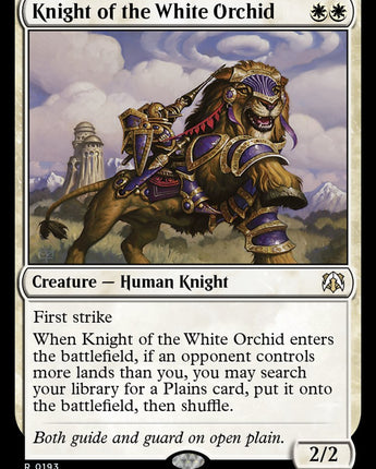 Knight of the White Orchid