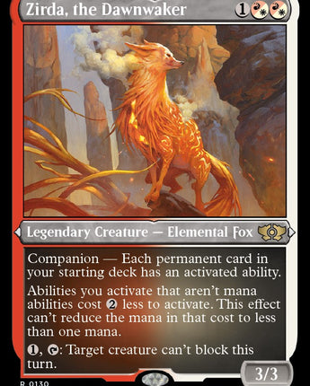 Zirda, the Dawnwaker (Foil Etched)