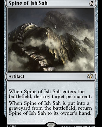 Spine of Ish Sah