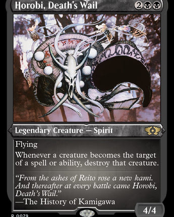 Horobi, Death's Wail (Foil Etched)