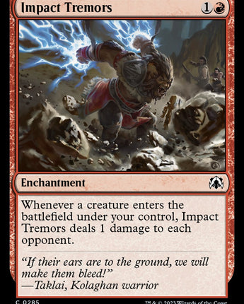 Impact Tremors
