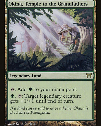 Okina, Temple to the Grandfathers