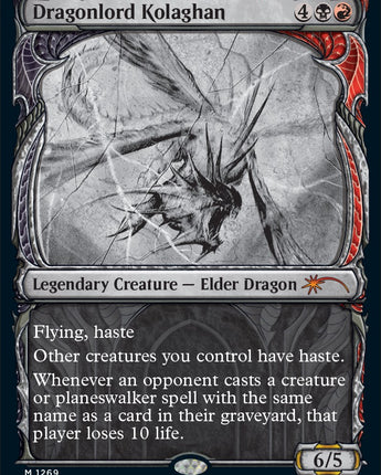 Dragonlord Kolaghan (Halo Foil)