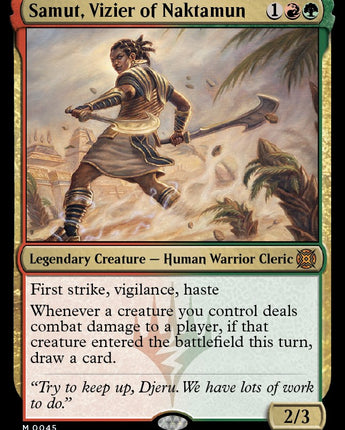 Samut, Vizier of Naktamun