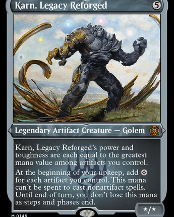 Karn, Legacy Reforged (Foil Etched)
