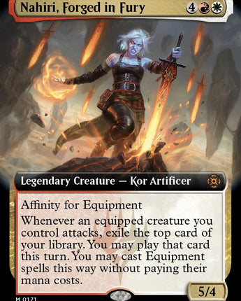 Nahiri, Forged in Fury (Extended Art)