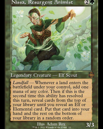 Nissa, Resurgent Animist (Retro Frame)