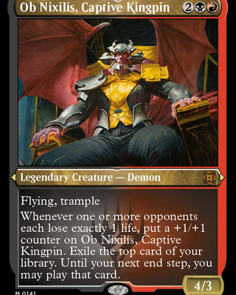 Ob Nixilis, Captive Kingpin (Foil Etched)