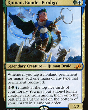 Kinnan, Bonder Prodigy