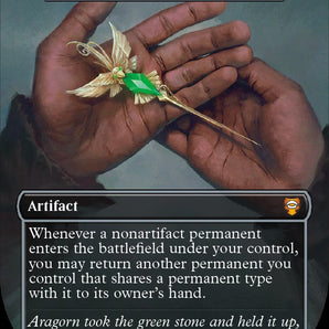 Elessar, the Elfstone - Cloudstone Curio