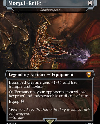 Morgul-Knife - Shadowspear