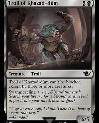 Troll of Khazad-dum