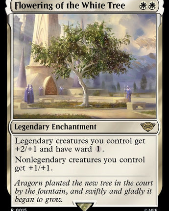 Flowering of the White Tree