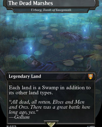 The Dead Marshes - Urborg, Tomb of Yawgmoth (Borderless)