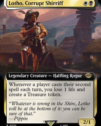 Lotho, Corrupt Shirriff (Extended Art)