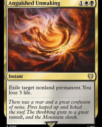 Anguished Unmaking