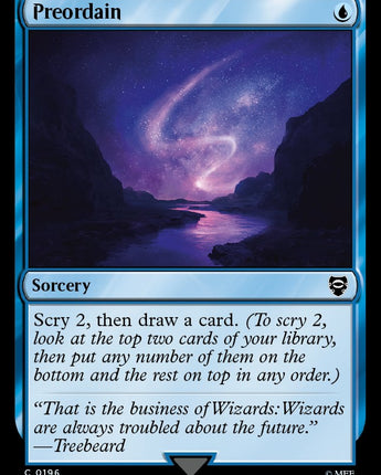 Preordain