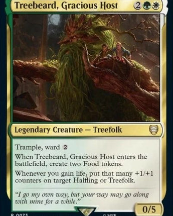 Treebeard, Gracious Host