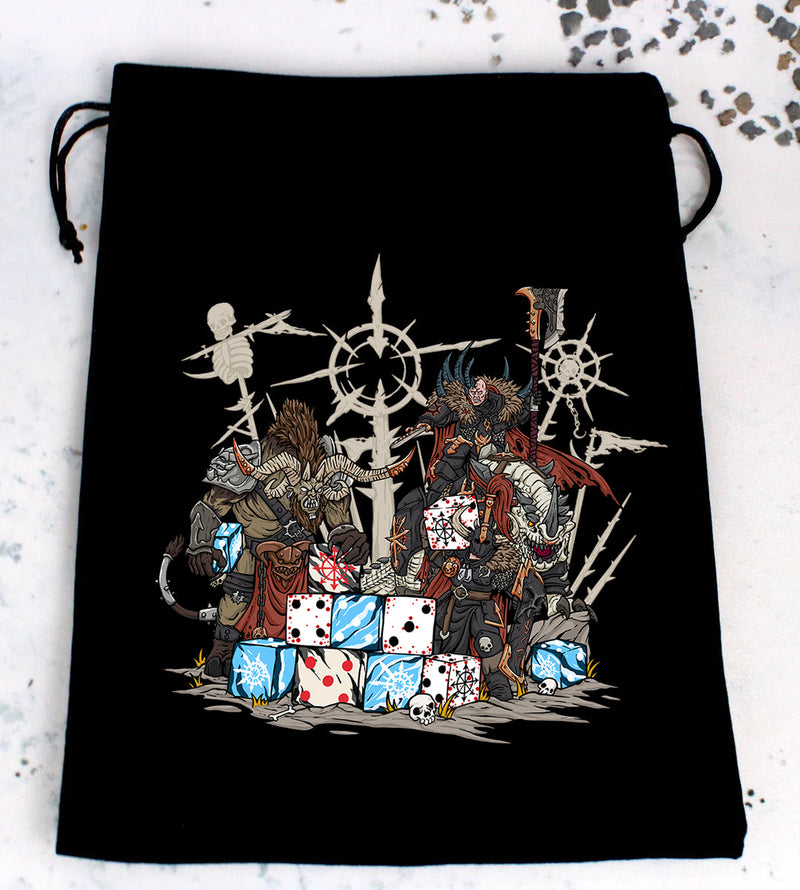 Load image into Gallery viewer, Premium Black Dice Bags
