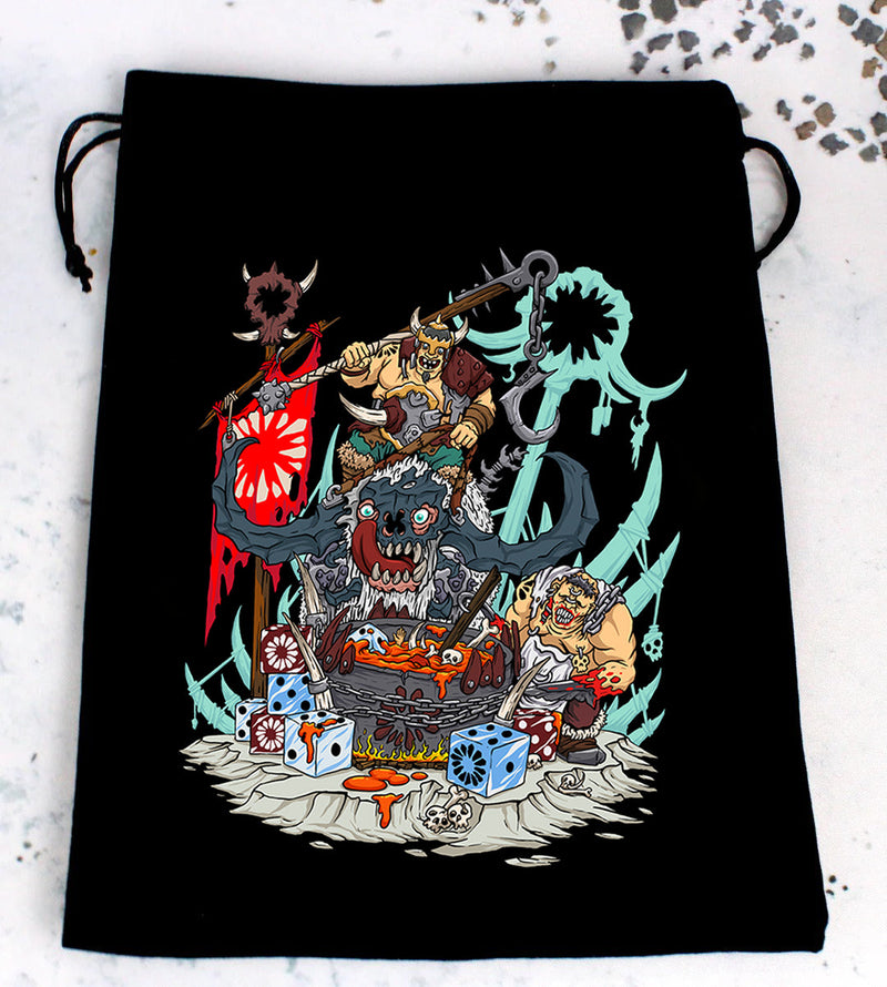 Load image into Gallery viewer, Premium Black Dice Bags
