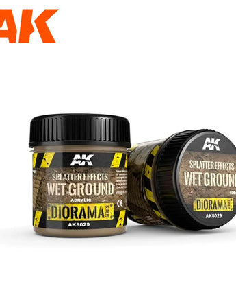 Diorama Series: Splatter Effects Wet Ground 