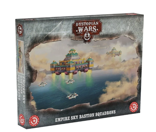 Dystopian Wars Empire Sky Bastion Squadrons