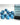 Chessex Dice: Opaque 16mm D6 (12) - Light Blue/White 