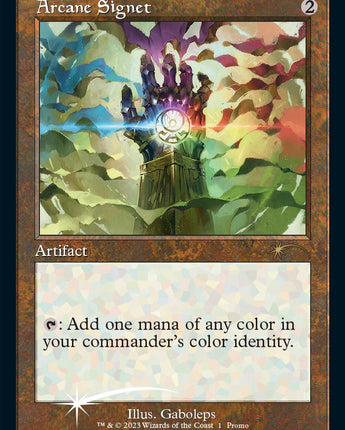 Arcane Signet (Retro Frame)