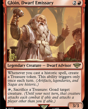 Gloin, Dwarf Emissary