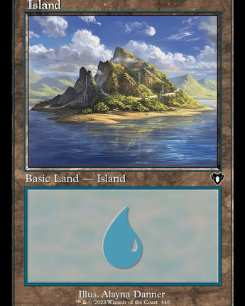 Island (440) (Retro Frame)