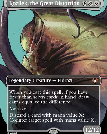 Kozilek, the Great Distortion (Borderless)