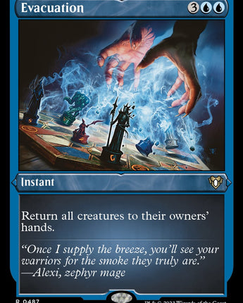 Evacuation (Foil Etched)