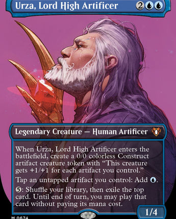 Urza, Lord High Artificer (Borderless)
