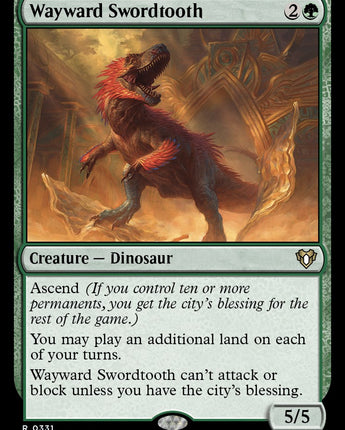 Wayward Swordtooth