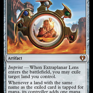 Extraplanar Lens