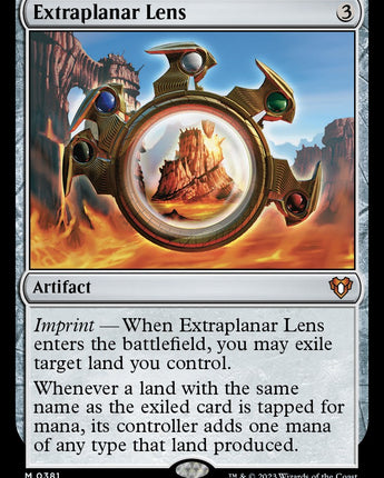 Extraplanar Lens