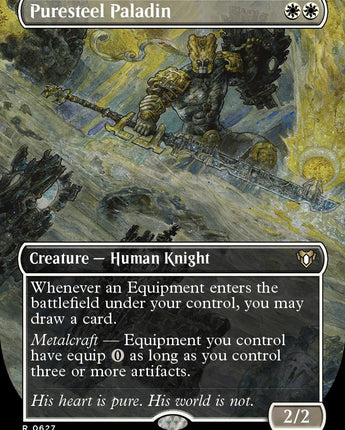 Puresteel Paladin (Borderless)