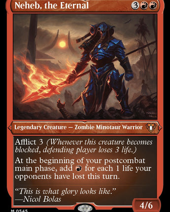 Neheb, the Eternal (Foil Etched)
