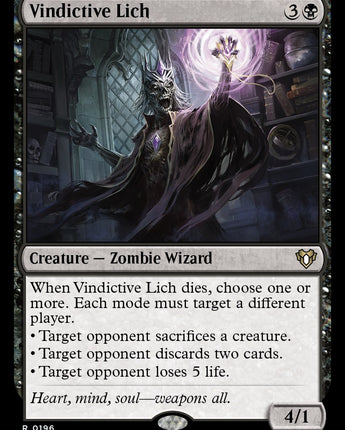 Vindictive Lich