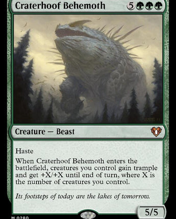 Craterhoof Behemoth