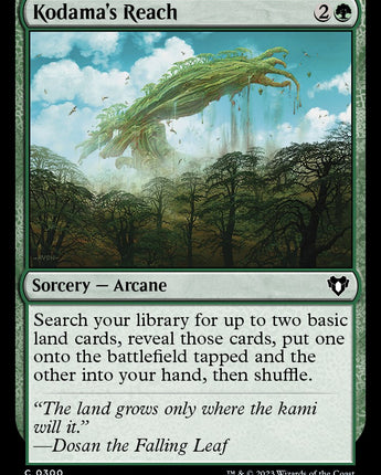 Kodama's Reach