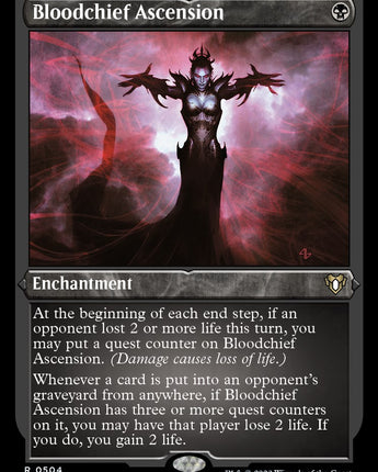 Bloodchief Ascension (Foil Etched)