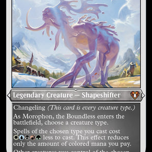 Morophon, the Boundless (Foil Etched)