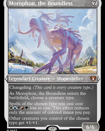 Morophon, the Boundless (Foil Etched)