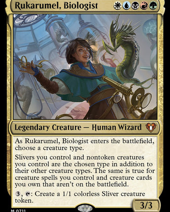 Rukarumel, Biologist