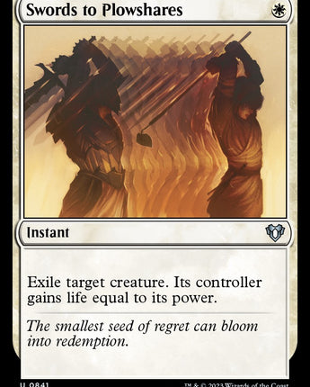 Swords to Plowshares